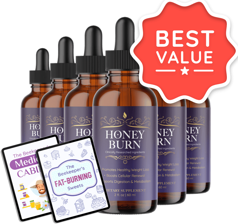 HoneyBurn 6 Bottles